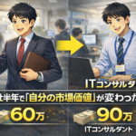 営業職からITコンサルタントへ——入社半年で「自分の市場価値」が変わった、異業種転職のリアル