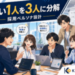 「ペルソナ化採用」の落とし穴 — 17人ITコンサルが、欲しい1人を3ペルソナに分解したら、応募が3倍になった話