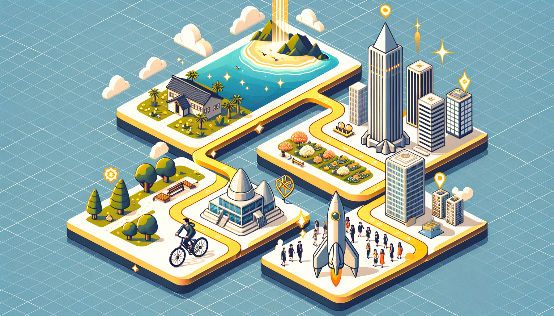 ママチャリから起業まで ジャーニーマップ