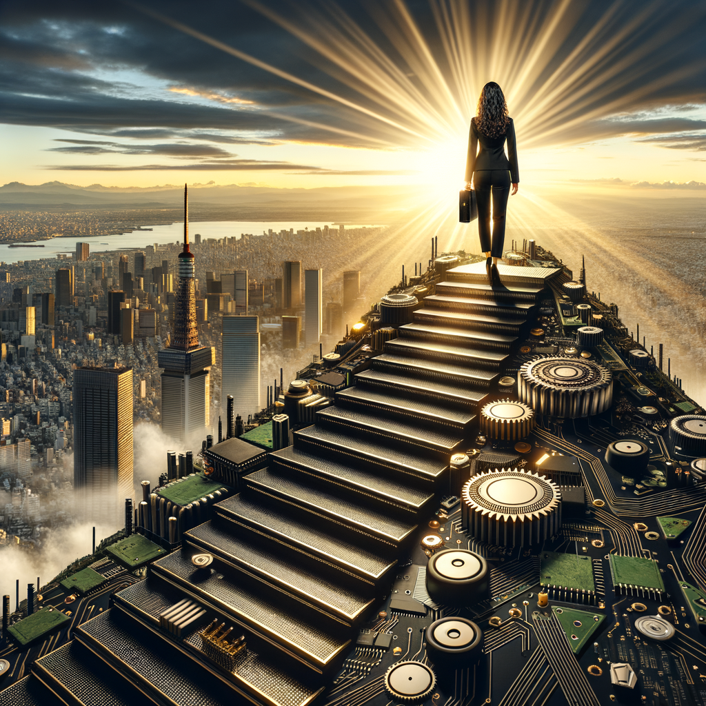 「学歴じゃなく実力で勝負」のメッセージビジュアル