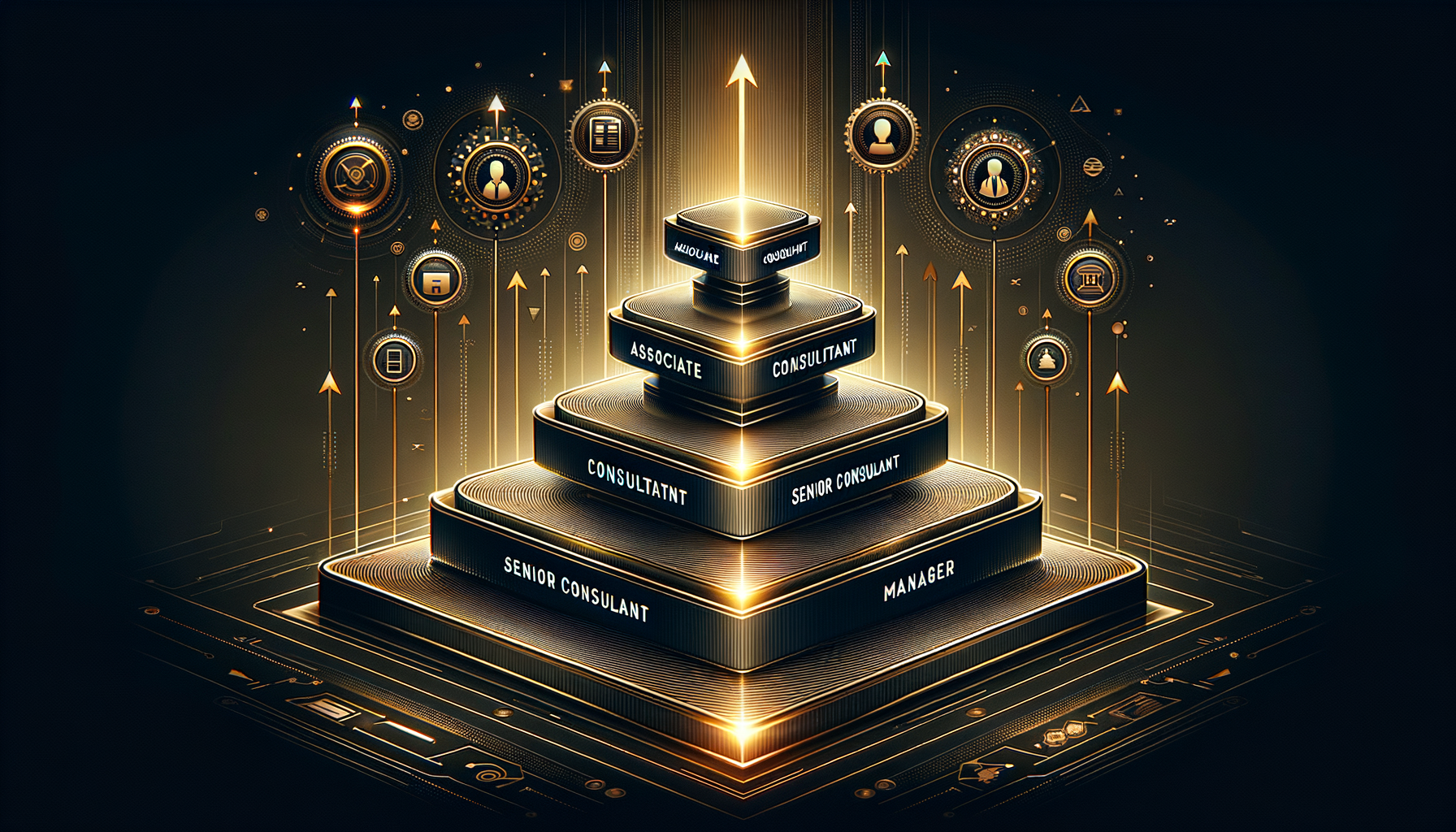 職位4ランクの図解