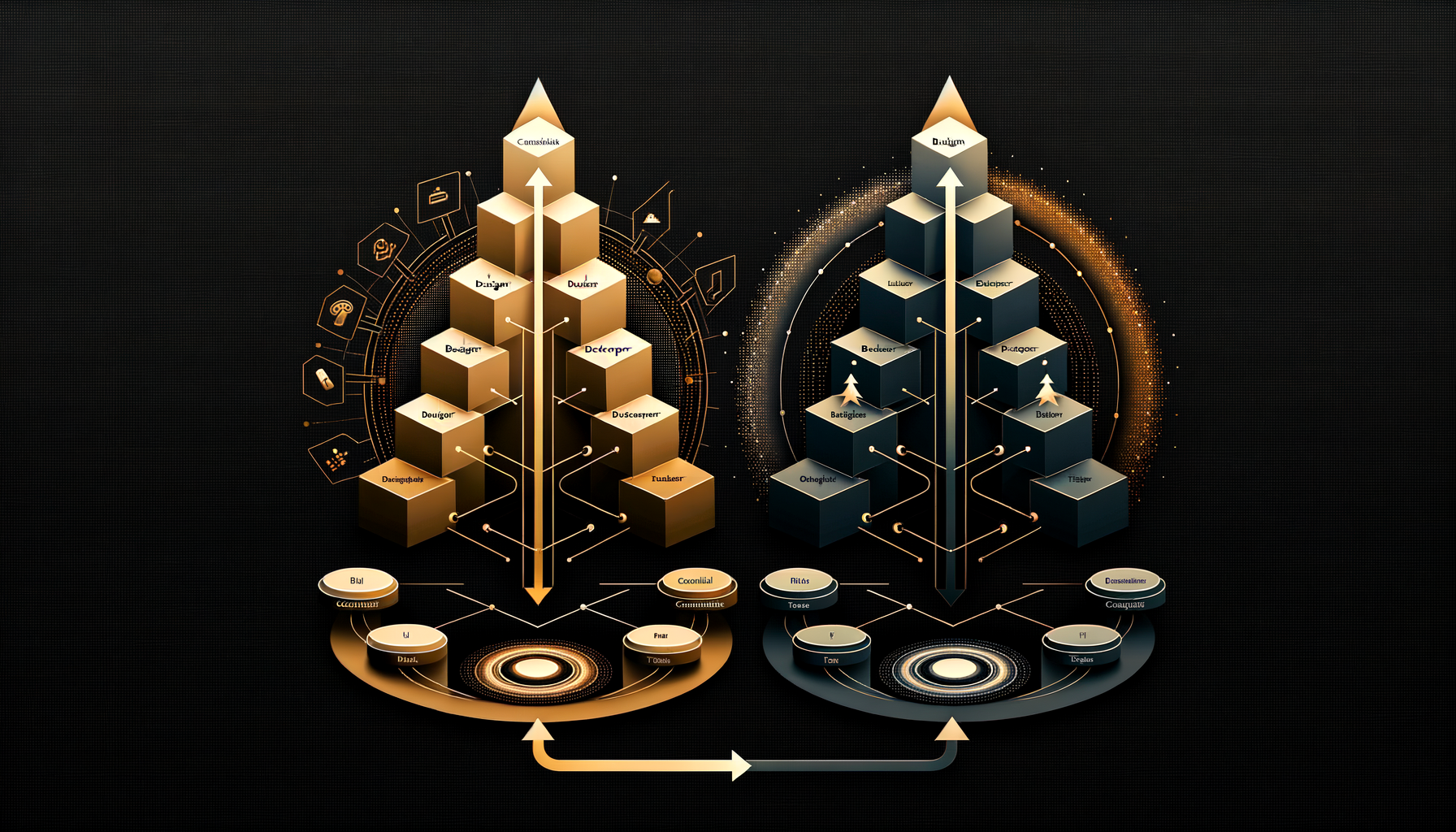 SIの多重構造 vs 一気通貫モデル