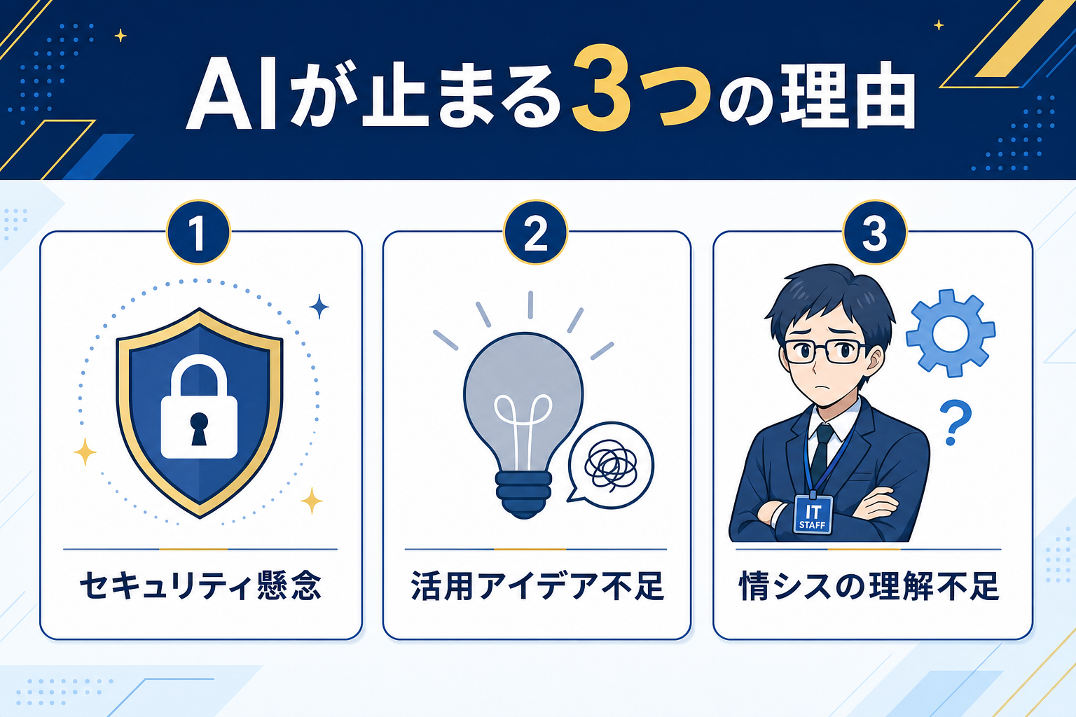 AIが止まる3つの理由