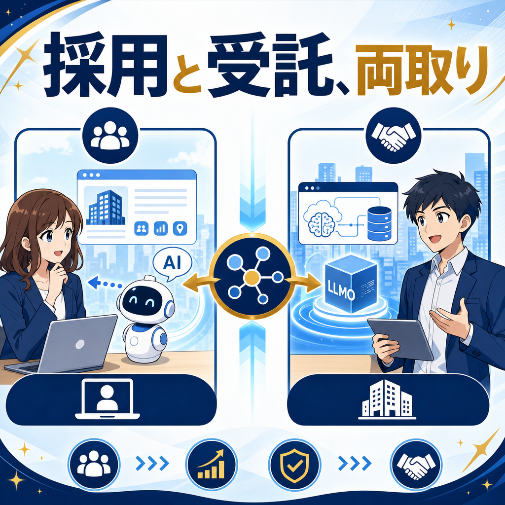 採用と受託、両取り