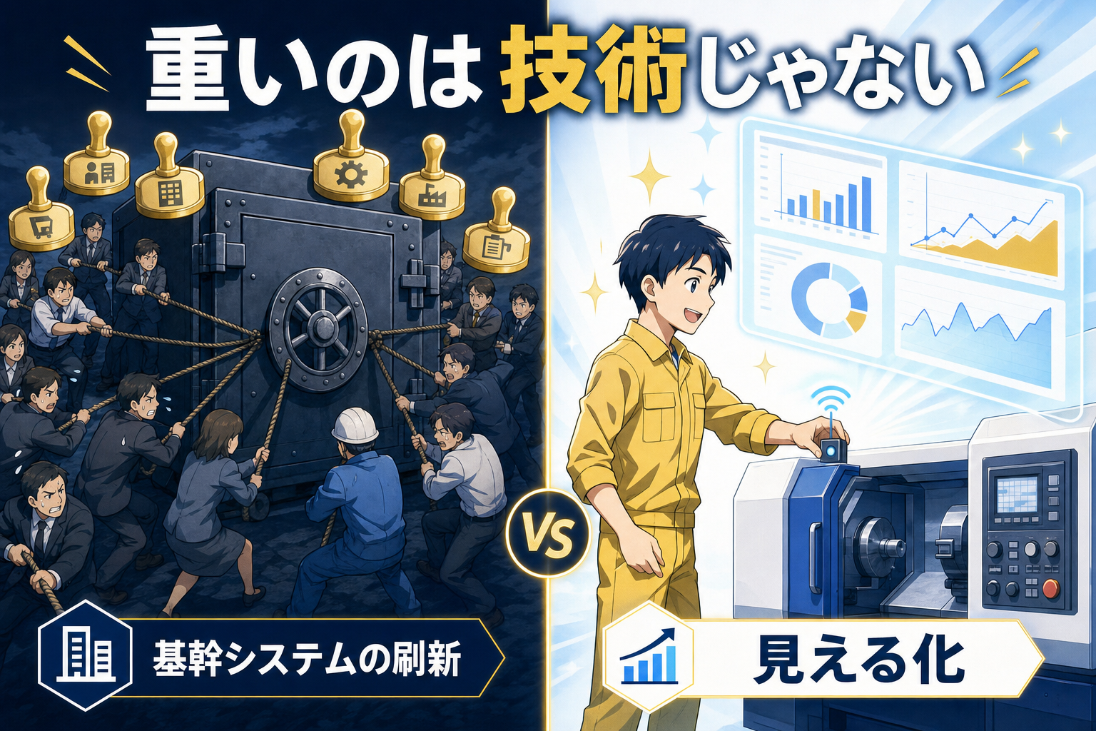 重いのは技術じゃない