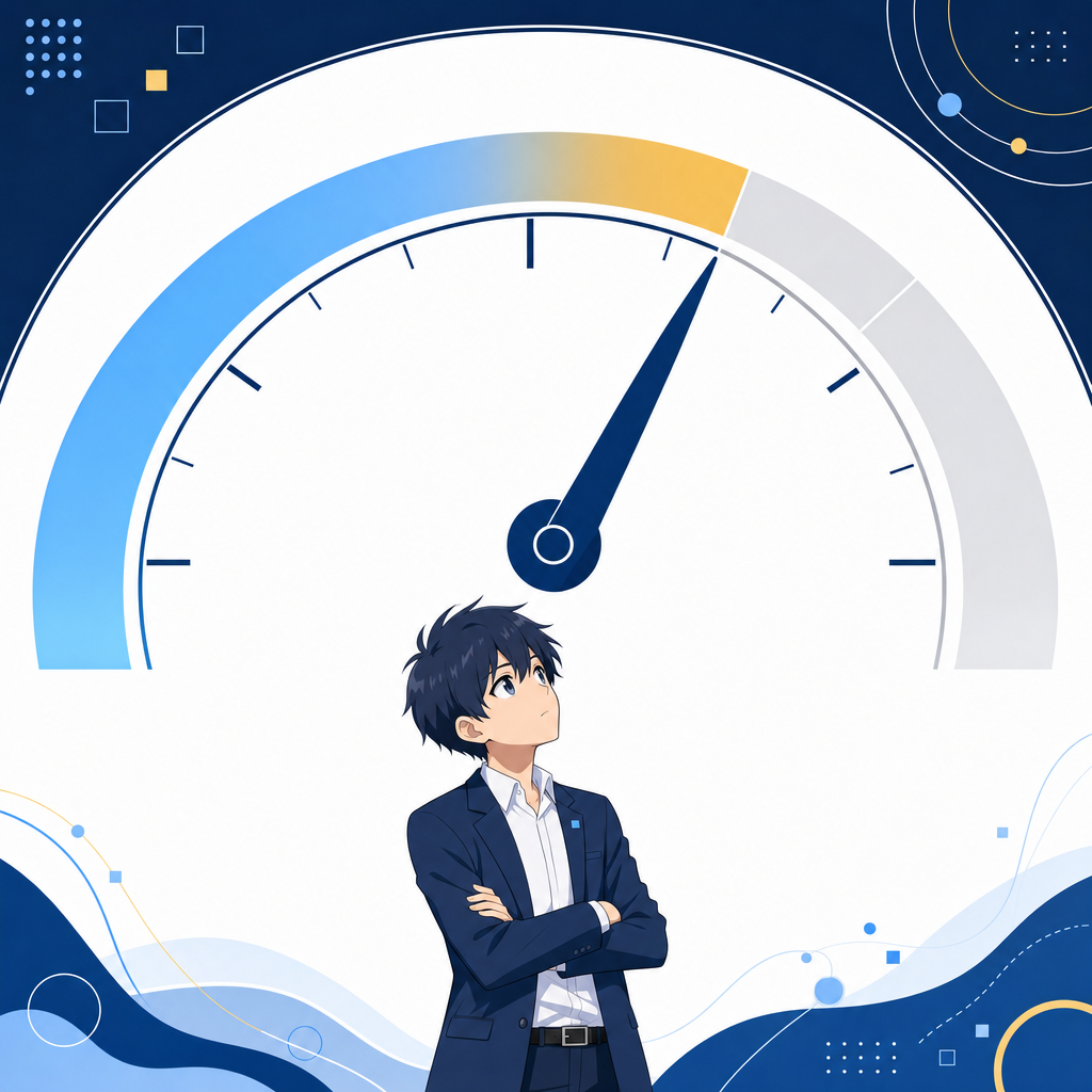 信頼度は、6割あたりに集まる