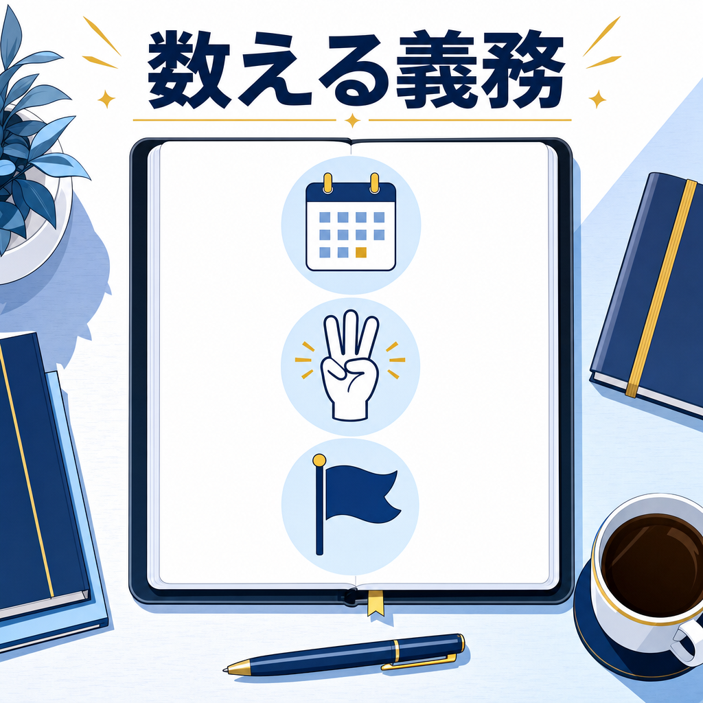 数える義務
