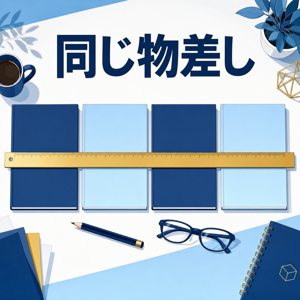 同じ物差し