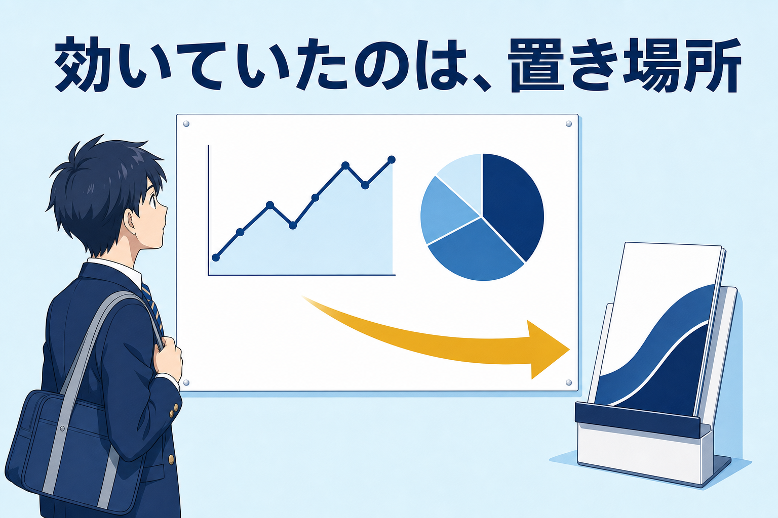 効いていたのは、置き場所